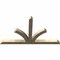 Ekena Millwork Richland Rough Sawn Timber Gable Bracket, Douglas Fir, 108"W x 63"H x 6"D x 6"F, 14/12 Pitch GBW108X63X0606RIC00RDF - alternate 5